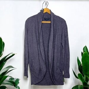 BAREFOOT DREAMS Cozychic Lite Longline Open Cardigan Sweater